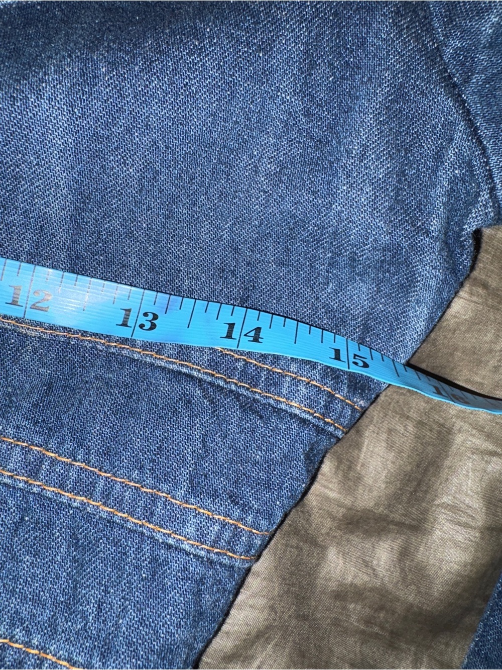 Denim What’s-In-A-Name Corseted Jacket . - Picture 8 of 10